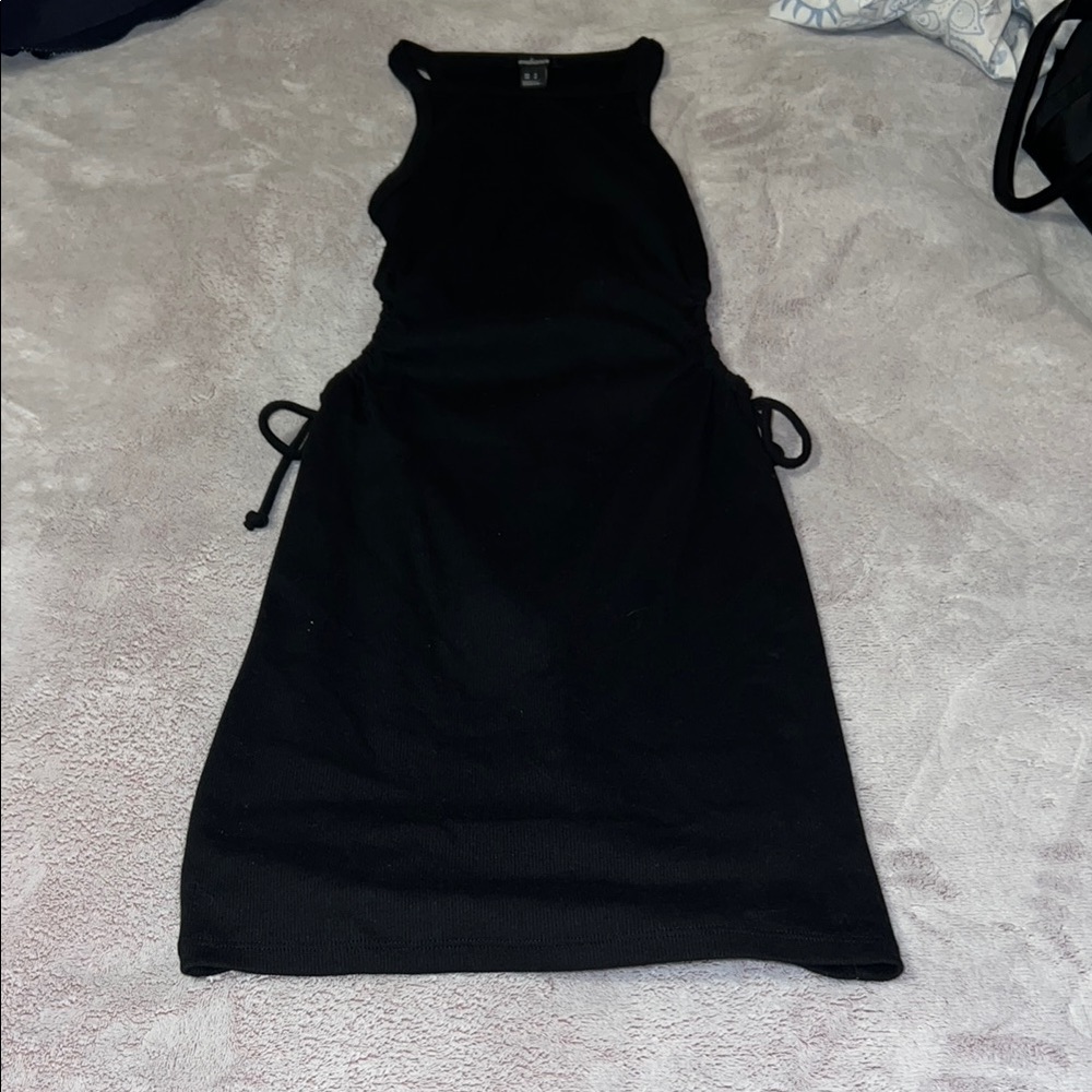 Stylish Black Sleeveless Dress